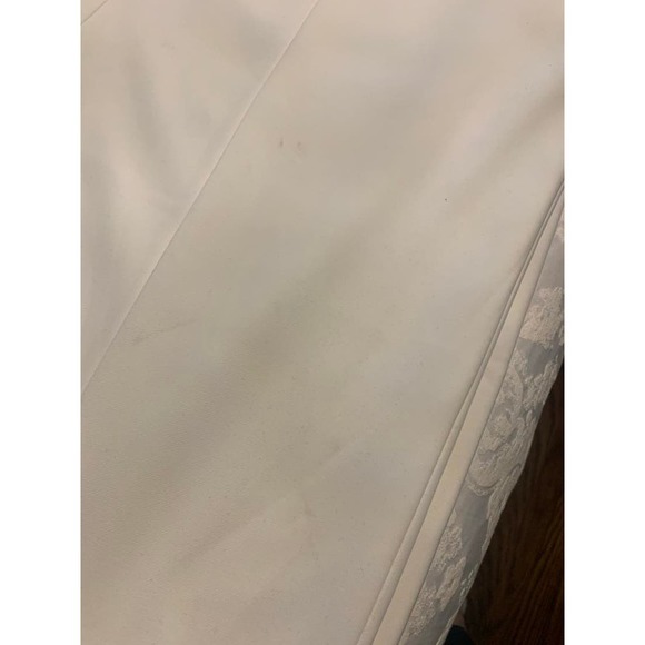 WHBM Winter White Jumpsuit (Formal) - Picture 11 of 13